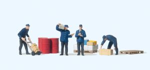 G�terbodenpersonal - Preiser 75050 Spur TT