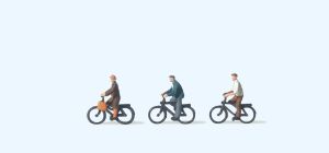 Radfahrer - Preiser 79087 Spur N