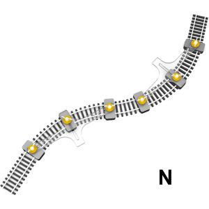 Flexgleishalter f�r N - Proses PFT-N-01 Spur N
