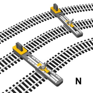 Parallelgleislehre Baugr. N, - Proses PPT-N-01 Spur N