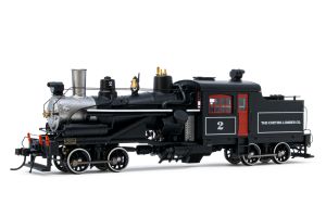Heisler Dampflok,The Curtis Lumber Co, Epoche III - Rivarossi HR2882 Spur H0
