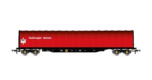 BR, 4-achs.Schiebeplanenwg.Rilns Railfreight,Ep.VI - Rivarossi HR6495 Spur H0