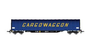 BR, 4-achs.Schiebeplanenwg.Rilns Cargowag.,Ep.IV - Rivarossi HR6497 Spur H0