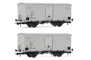FS, 2-tlg Set 2-achs. K�hlwag - Rivarossi HR6563 Spur H0