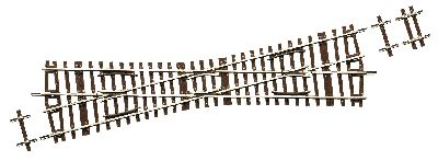 Kreuzung K15 15� - Roco 42497 Spur H0