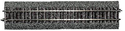gerades Gleis G1 230mm - Roco 42510 Spur H0