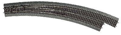 Bogenweiche re. BWR 9/10  HAN - Roco 42569 Spur H0