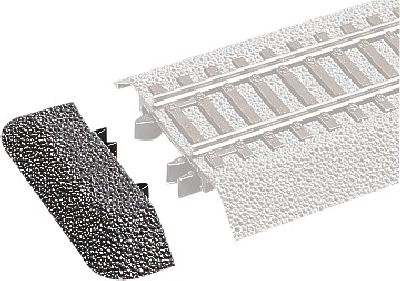 B�schungsende 6 St. - Roco 42651 Spur H0