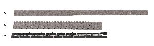 Bettung Flexgleis Beton    1 - Roco 42661 Spur H0