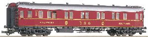 Schlafwagen Hecht rot DSG Ep. 3 - Roco 44452 Spur H0