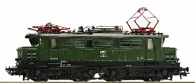 E-Lok BR 144, grun EP IV - Roco 52540 Spur H0