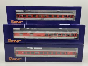 Personenwagen IC 5 tlg Wagen-Set 1:100 - Roco 54428 Spur H0