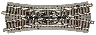 Doppelkreuzungsweiche - Roco 61164 Spur H0