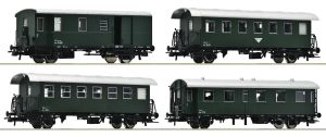 4er Set Personenzug OBB - Roco 6200050 Spur H0