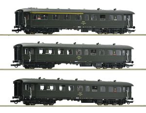 3er Set Perszug. PKP - Roco 6200058 Spur H0