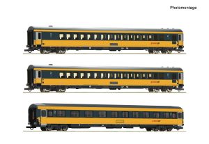 3er Set Regiojet - Roco 6200082 Spur H0
