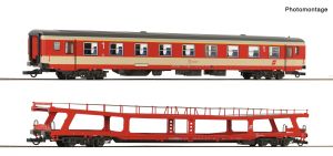 2er Set Personenwag. OEBB #3 - Roco 6200129 Spur H0
