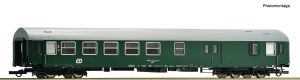 Reisezugwagen 2. Klasse/Gep�ck - Roco 6200223 Spur H0