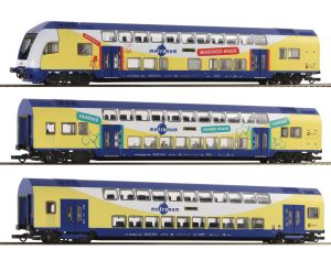 3er Set Dosto Metronom AC - Roco 6220105 Spur H0