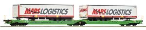 Doppeltwg.T3000e CFL grun - Roco 6600005 Spur H0
