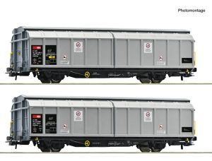 2er Set Schiebewandwag. SBB - Roco 6600110 Spur H0