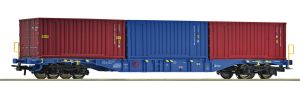 Containertragwagen - Roco 6600145 Spur H0