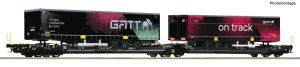 Doppeltwg.T3000e TX + GATT - Roco 6600170 Spur H0