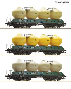 3er Set Silowag. Raj CSD - Roco 6600177 Spur H0