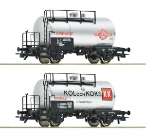 2er Set Kesselwagen SJ - Roco 6600193 Spur H0