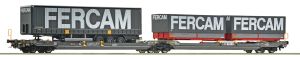 Doppeltaschen-Gelenkwagen T3000e - Roco 6600235 Spur H0