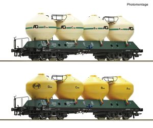 2-tlg. Set: Silowagen - Roco 6600236 Spur H0
