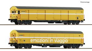 2-tlg. Set: Paket-Postwagen - Roco 6600243 Spur H0