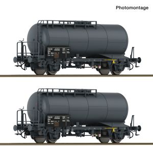 2-tlg. Set: Kesselwagen - Roco 6600245 Spur H0