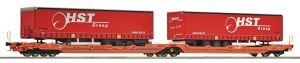 Doppeltaschen-Gelenkwagen T3000e - Roco 6600260 Spur H0