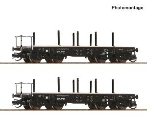 2er Set Schwerlastwagen DRG - Roco 6680034 Spur TT