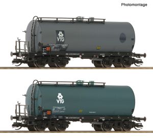 2er Set Kesselwagen VTG/DB - Roco 6680037 Spur TT