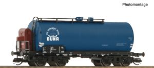 Kesselwagen Buna DR blau mit BH - Roco 6680038 Spur TT