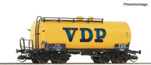 esselwagen VDP CSD gelb - Roco 6680039 Spur TT