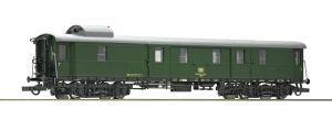 Eilzug Packwagen Bauart Dye 973 der DB in Ep.IV | DC - Roco 74448 Spur H0