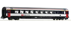 EC Wag. 1. Kl. SBB - Roco 74634 Spur H0