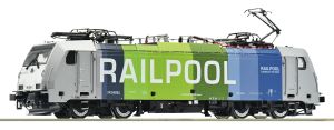 E-Lok 186 295 Railpool Snd. - Roco 7510011 Spur H0