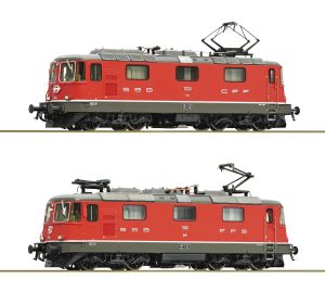 2er Set E-Lok Re 4/4 SBB Snd. - Roco 7510127 Spur H0