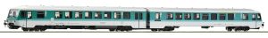 Dieseltriebzug BR 628.4 mintgr�n DC analog - Roco 7700005 Spur H0