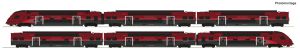 6er Set Railjet Doppelstock - Roco 7700039 Spur H0