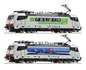 E-Lok BR 186 906-4 SBB/RAlpiercer AC-Sound - Roco 78733 Spur H0