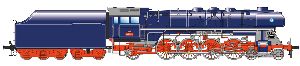 Dampflok BR 498 104 CSD Ep. IIIb - Spur1at 10603 Spur 1