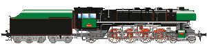 Dampflok BR 498 108 CSD Ep. IIIc - Spur1at 10605 Spur 1