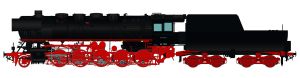 Dampflok BR 44 1143 DB IIIa Kohle NEM - Spur1at 11130 Spur 1