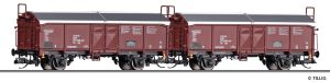 Schiebedachwagenset, DR, Ep.I - Tillig 01033 Spur TT