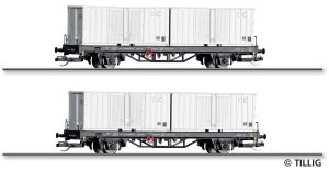 Cont.tragwagenset, DP, Ep.IV - Tillig 01109 Spur TT